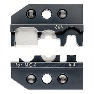 Connecteurs de câbles solaires Knipex pour MC4 (Multi-Contact) – Matrices de sertissage pour coupe-décapage-sertissage - Product Image 2