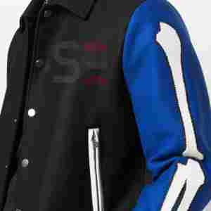 Meilleures ventes Vestes d'université pour hommes Logo professionnel imprimé Qualité fine Conception unique pour vestes d'université pour hommes - Product Image 2