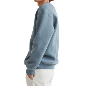 เสื้อเหงื่อชายพร้อมคอลูกเรือออกแบบร้อน OEM สั่งทําพิเศษผู้ชายเสื้อสเวตเตอร์ธรรมดาแขนยาว - Product Image 1