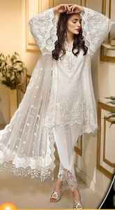 2022 Venta caliente paquistaní indio gasa trabajo manual bordado Salwar Kameez traje de boda Formal para adultos ocasiones especiales - Product Image 3