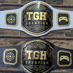 เข็มขัดแชมป์รุ่นไลท์เวท2มม. หนังนักมวยปล้ำดีไซน์แบบดั้งเดิมสังกะสีอัลลอย - Product Image 1