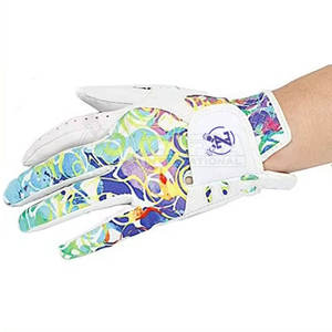 ถุงมือกอล์ฟสำหรับผู้ชายผู้หญิงทำจากหนังนิ่มใส่ฝ่ามือปรับแต่งโลโก้ได้ตามต้องการ - Product Image 4