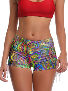 Pantalones cortos deportivos 2 en 1 para mujer, Shorts deportivos con bolsillos para correr y gimnasio - Product Image 6