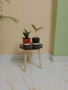 Taburete de Madera Plegable y Ajustable Hecho a Mano para Macetas y Soporte de Plantas, Decoración Moderna para el Hogar, Muebles para Taller, Dormitorio, Apartamento - Product Image 2