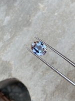 9x7 MM AAA Grade Naturel Non Chauffé Bio Couleur Tanzanite Excellente 1.87 Carat Ovale Coupe Pierre Loupe Propre Zoisite