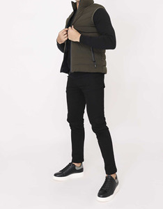 Latest Customized High Quality Custom Logo Men <b>Thick</b> Bomber Jacket Canvas Stand Collar Winter Warm Coat 2025 <b>Quilted</b> - Product Image 4