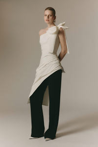 Top Elise de alta calidad para mujer, elegante estilo informal, servicios ODM, hecho en Vietnam, verano, algodón, tamaño XS, patrón de impresión - Product Image 5