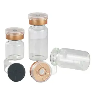 Wadah botol kaca sampel Multi dosis atau dosis tunggal
