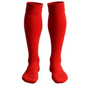 Top Selling Knee High Compression <b>Socks</b> with Knit Chevron Pattern Team Uniform Football - Product Image 3