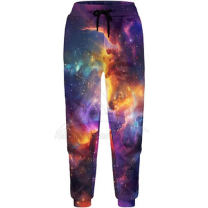 Pantalon de jogging décontracté pour homme, respirant, léger, coupe droite, taille mi-haute, sublimation - Product Image 5