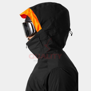 แจ็กเก็ตสกีกันน้ำเสื้อโค้ทหิมะสำหรับผู้ชายเสื้อคลุมกันความร้อนพร้อมป้ายยี่ห้อส่วนตัว - Product Image 6