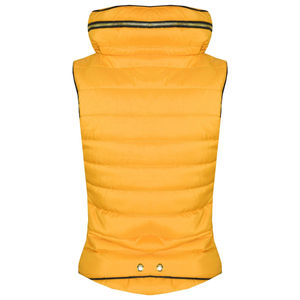Nuevo estilo de las mujeres Puffer impermeable bordado burbuja sin mangas con capucha chaleco transpirable servicio OEM - Product Image 5