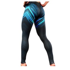Alta calidad al por mayor a granel más barato Sexy Leggings mujeres Fitness gimnasio Yoga pantalones de punto transpirable Streetwear - Product Image 3