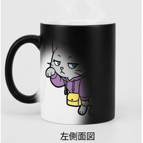 Thermosensitive Ceramic <b>Mug</b> with Cartoon Design Dishwasher and Microwave Safe Perfect Gift - Product Image 5