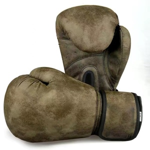 Gants de boxe en cuir véritable avec logo personnalisé pour adultes Nouveau design d'entraînement de Kick Boxing acceptant des couleurs personnalisées pour les arts martiaux PU - Product Image 6