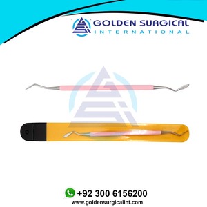 Juego de sondas de examen de acero inoxidable Manual de laboratorio de dentista, herramientas de limpieza higiénica con escalador de selección, pinzas de espejo, escalador de sonda - Product Image 4