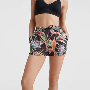 Shorts de plage pour femmes en coton imprimé de logo personnalisé de haute qualité Shorts pour femmes en sublimation prix de gros - Product Image 6