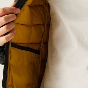 Veste d'extérieur d'hiver de haute qualité OEM Logo personnalisé Vestes polaires pour hommes surdimensionnées avec fermeture éclair réversible Doudounes pour unisexe - Product Image 3