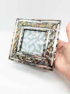 Cadre photo naturel en bois MDF de bon style moderne pour la décoration de la maison, photos de mariage et cadre photo de table - Product Image 2