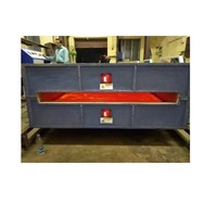 Four à poudre industriel numérique infrarouge PLC le plus vendu pour applications industrielles, aluminium, température réglable 400°C, étagères