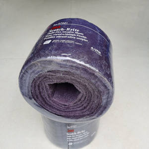 3M 07521scotch-brite Paño de fregado industrial púrpura Rollo de nailon - Product Image 2