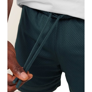 Pantalones Cortos Deportivos Transpirables de Malla para Hombre, Ligeros, de Secado Rápido, para Baloncesto, Gimnasio, Entrenamiento, Cintura Elástica, para Correr, Fitness - Product Image 5