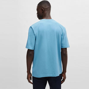 Camisetas de alta calidad de algodón/Bambú de punto con estampado personalizado más vendidas, tamaño cómodo, respetuoso con el medio ambiente y transpirable - Product Image 3