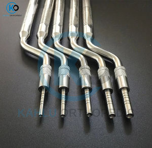 Instrument d'ostéotome d'implant dentaire manuel Embouts concaves Dispositif de levage des sinus pliés pour les outils dentaires de levage des sinus pour les os - Product Image 2