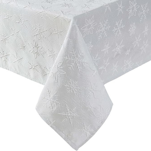 Nappe rectangulaire en coton brodé avec bord à volants lavable pour la décoration de mariage de fête de cuisine pour la douche de bébé - Product Image 4
