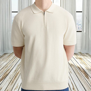 Camiseta Polo de algodón peinado de punto de manga corta nueva moda logotipo personalizado todo-fósforo Casual 2024 Primavera Verano para hombres Jersey - Product Image 1