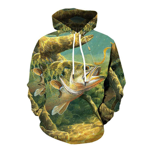 Chemises de pêche anti-uv haute qualité à manches longues respirant séchage rapide hommes sweat à capuche de pêche nouveau Design maillot de pêche - Product Image 1