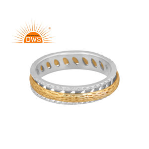 Latest Trending Fine Sterling Silver <b>Spinner</b> Band <b>Ring</b> Custom Jewelry For <b>Women</b> Gift For Her - Product Image 1