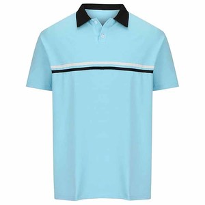 เสื้อโปโลแขนสั้นผ้าตาข่ายสไตล์ใหม่สำหรับผู้ชาย เสื้อโปโลผู้ชายมีโลโก้ เสื้อโปโลลำลองแบรนด์ดัง เสื้อโปโลใส่สบายๆ เสื้อยืดโปโลสำหรับผู้ชาย - Product Image 3