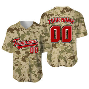 Maillots de baseball et de softball personnalisables en gros, respirants, en Spandex/Coton, grandes tailles, imprimés - Product Image 5