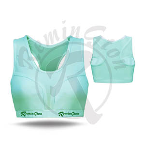 Fitness dames course Gym Yoga soutien-gorge Logo personnalisé exercice entraînement sport course femmes dos nu culture sport soutien-gorge - Product Image 4