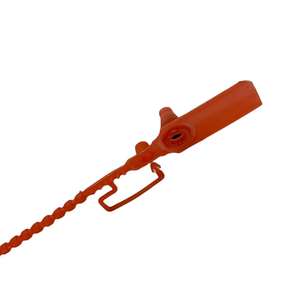 Sceau de qualité supérieure Folin Brand Seal-1 modèle cadenas, forme de corde, 5x340, pour camion transportant des marchandises, matériau plastique rouge - Product Image 4