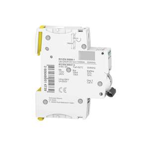 Acti9 XC60 16A Disyuntor en miniatura unipolar 10kA C Tipo de curva para tableros de distribución - Product Image 4