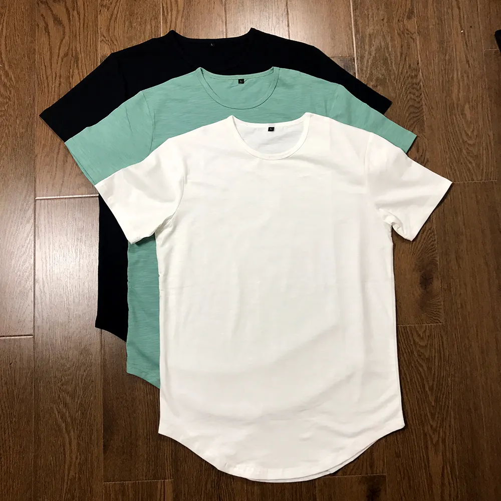 High Quality OEM Service Polyester / Cotton Short sleeve O-Neck Men clothes Blank quick dry t-shirt men