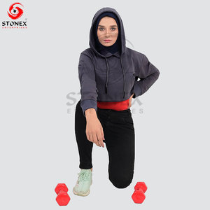 Sudadera con Capucha de Algodón para Mujer, Tejido Suave de Primera Calidad, Informal, para Moda Urbana, Boutiques y Marcas de Venta en Línea - Product Image 3