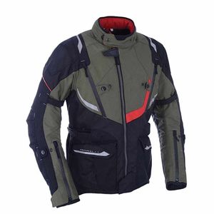 Hombres impermeable a prueba de viento textil exterior Shell cuero genuino sublimación equipo de protección parche Cordura chaquetas de motocicleta - Product Image 3