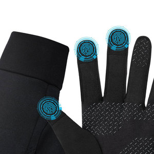 Gants de course d'hiver pour adultes et jeunes Gants de course d'extérieur OEM avec logo personnalisé et écran tactile pour hommes - Product Image 3