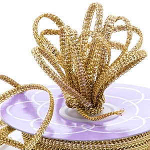 อุปกรณ์งานฝีมือตกแต่งโลหะสีทองและสีเงินแบบแบน - Product Image 3