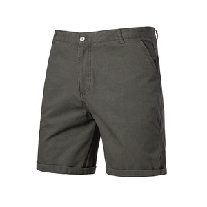 Shorts chino pour homme de qualité supérieure, couleur unie, tendance, coupe slim, décontractés, en provenance du Bangladesh - Product Image 1
