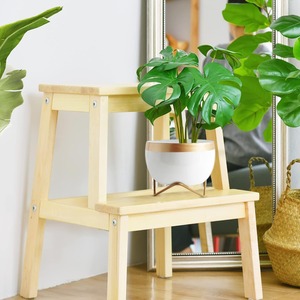 Ensemble élégant de 2 jardinières d'intérieur pour un style contemporain de la maison, les coins du salon, les espaces de bureau et les accents décoratifs - Product Image 4