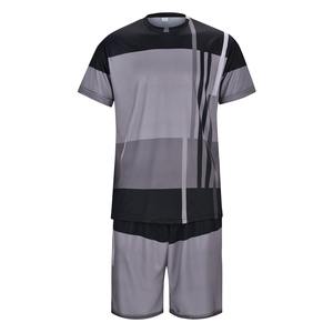 Novedad de verano 2025, conjuntos de pantalones cortos informales para hombre, camiseta de manga corta, pantalones cortos, conjunto de chándal sólido, ropa de marca para hombre, conjuntos de 2 piezas - Product Image 3