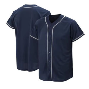Material de poliéster de primera calidad hecho con aspecto impreso Hombres Camiseta de béisbol Tarifa al por mayor Nueva llegada Camiseta de béisbol más vendida - Product Image 4