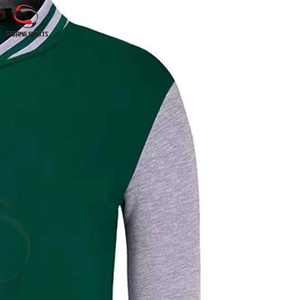 Nueva Chaqueta Bomber de Béisbol Varsity para Hombre, Tallas Grandes, con Logotipo Personalizado Bordado, Cierre de Cremallera, OEM, Venta al Por Mayor de Fábrica, Primavera - Product Image 6