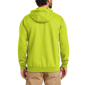 Sweat-shirts à capuche personnalisés de haute qualité, unis, vierges, pour hommes, personnalisation, fermeture éclair, vêtements lourds, fabricants, prix de gros personnalisé - Product Image 3