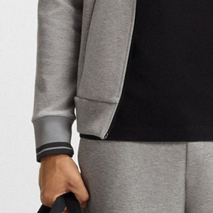 Sweat à capuche personnalisé avec logo en gros pour hommes, sweat à capuche de haute qualité pour hommes avec fermeture éclair, design streetwear, respirant, dernier modèle d'hiver - Product Image 3