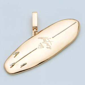 2025 hommes Hip Hop lettre initiale 925 pendentif en argent Sterling VVS Moissanite diamant personnalisé colliers fins pendentifs à breloque - Product Image 4